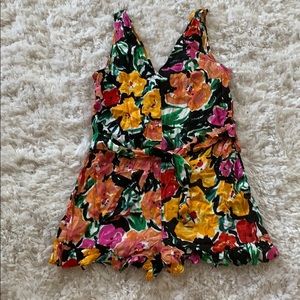 SHEIN floral romper